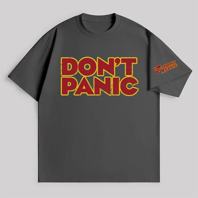 Don't Panic Unisex Oversized T-shirt - Image 7