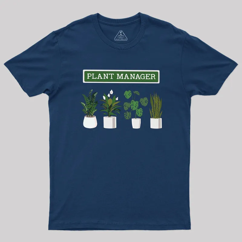 Plant Manager Geek T-Shirt - Image 2