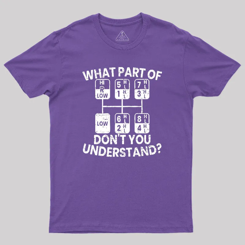 What Part Of Don't You Understand ¡ê?T-Shirt - Image 6