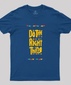Alternative view of DO THE RIGHT THING Geek T-Shirt