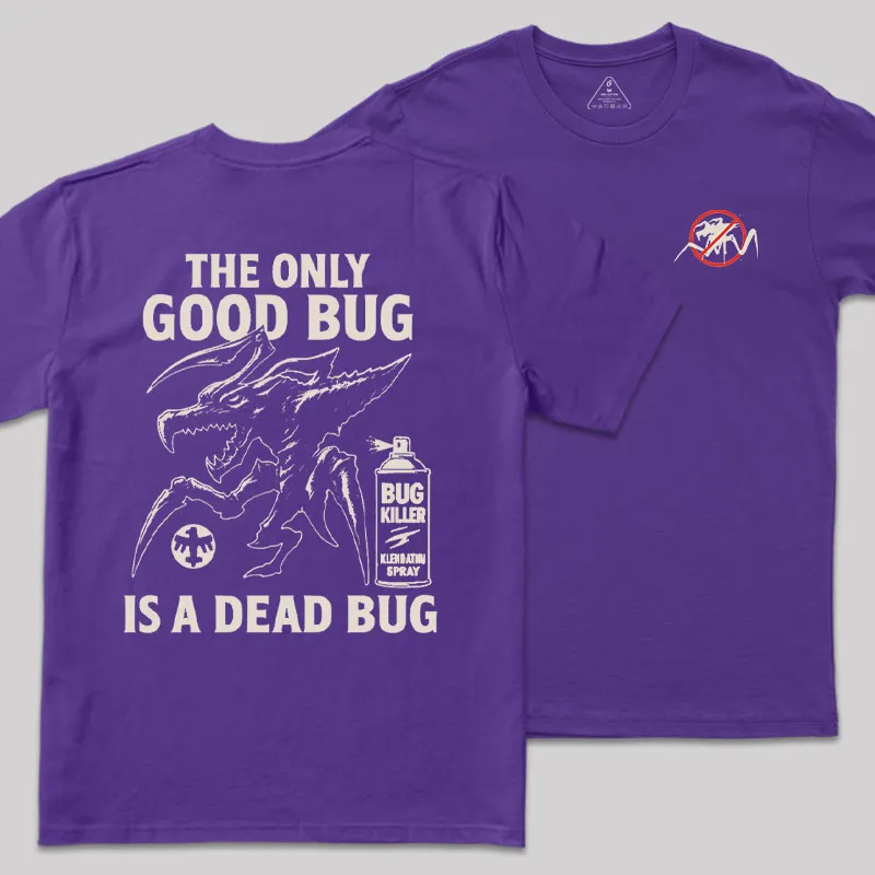 A Dead Bug Front and Back Printed Geek T-Shirt - Image 6