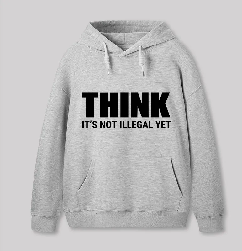 Think Before It's Illegal Geek Hoodie - Image 4