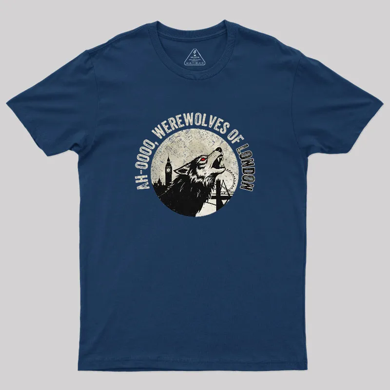 Werewolves of London Geek T-Shirt - Image 2