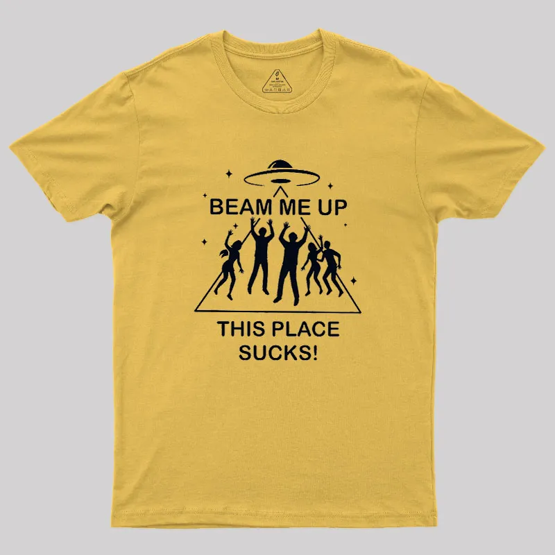Beam Me Up Geek T-Shirt - Image 8