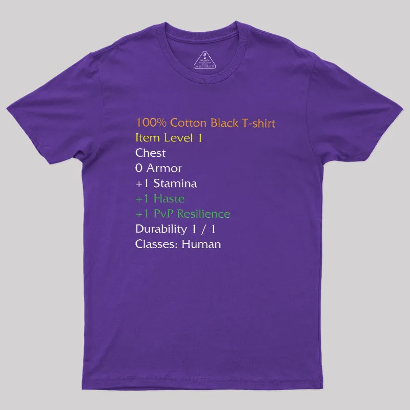 WoW Funny Geek T-Shirt - Image 4