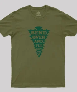 Alternative view of Bend Over And I'll Show You Geek T-Shirt
