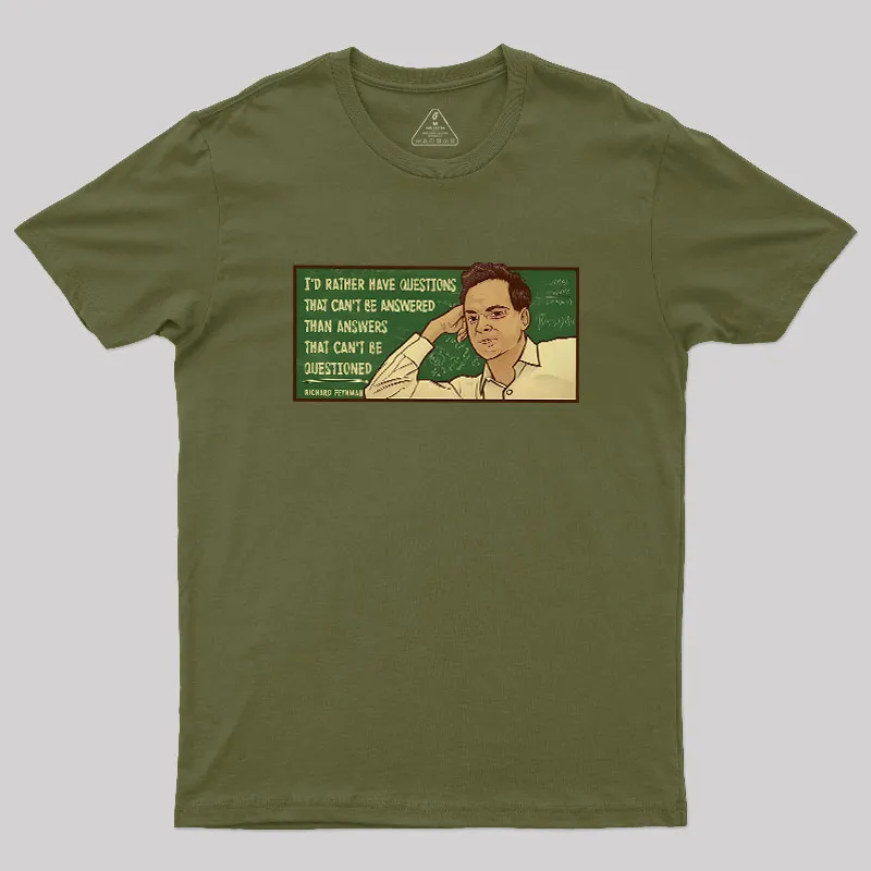 Feynman Science Shirt Geek T-Shirt - Image 4