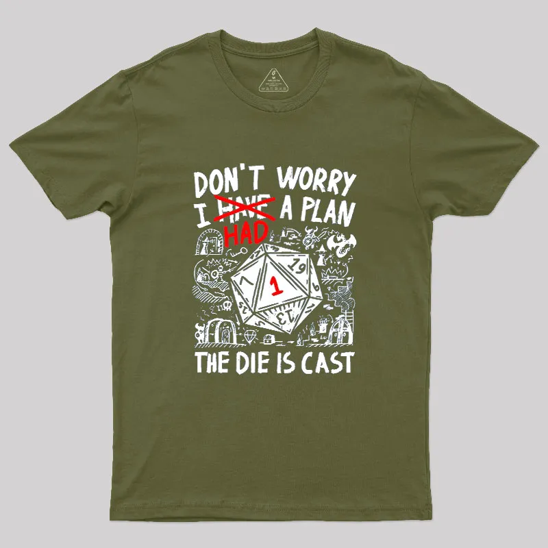 The Die Is Cast Geek T-Shirt - Image 3