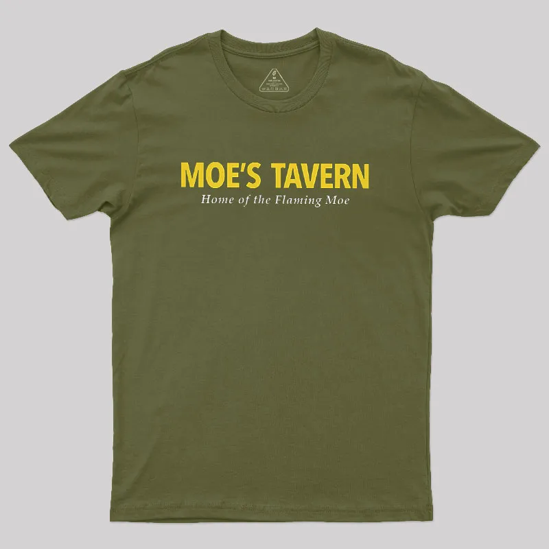 Moe’s Tavern Geek T-Shirt - Image 3