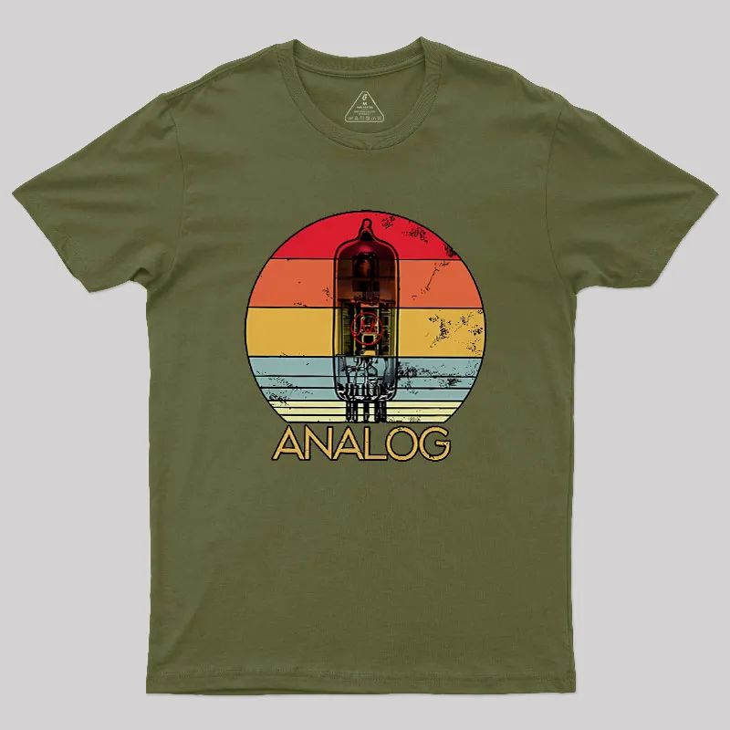 Vacuum Tube Analog Geek T-Shirt - Image 3