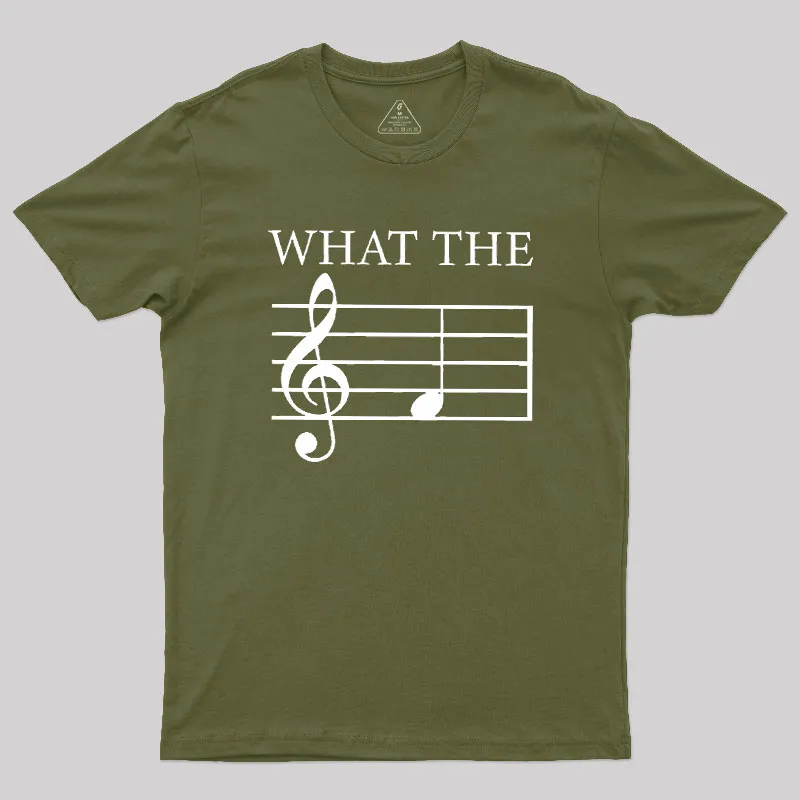 What the F (Treble) Geek T-Shirt - Image 3