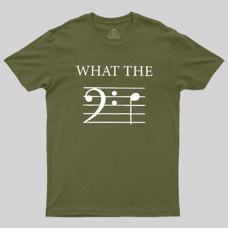 What The F (Bass) Geek T-Shirt - Image 3