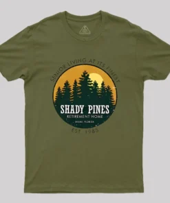 Shady Pines Retirement Home Geek T-Shirt