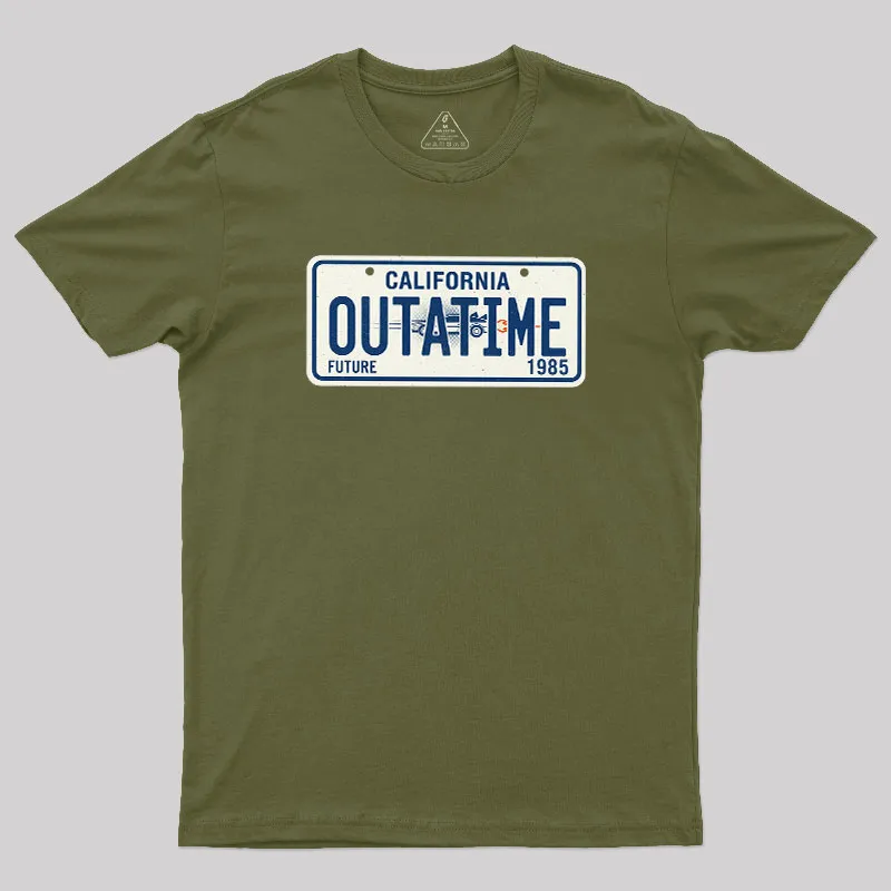 OUTATIME Geek T-Shirt - Image 3