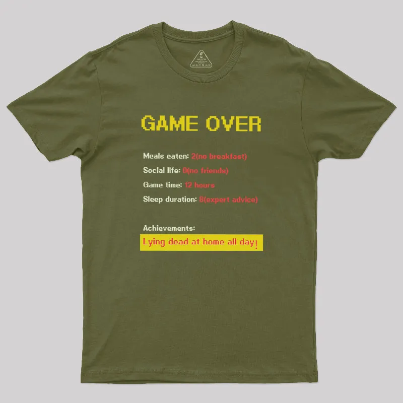 Game Over Geek T-Shirt - Image 3