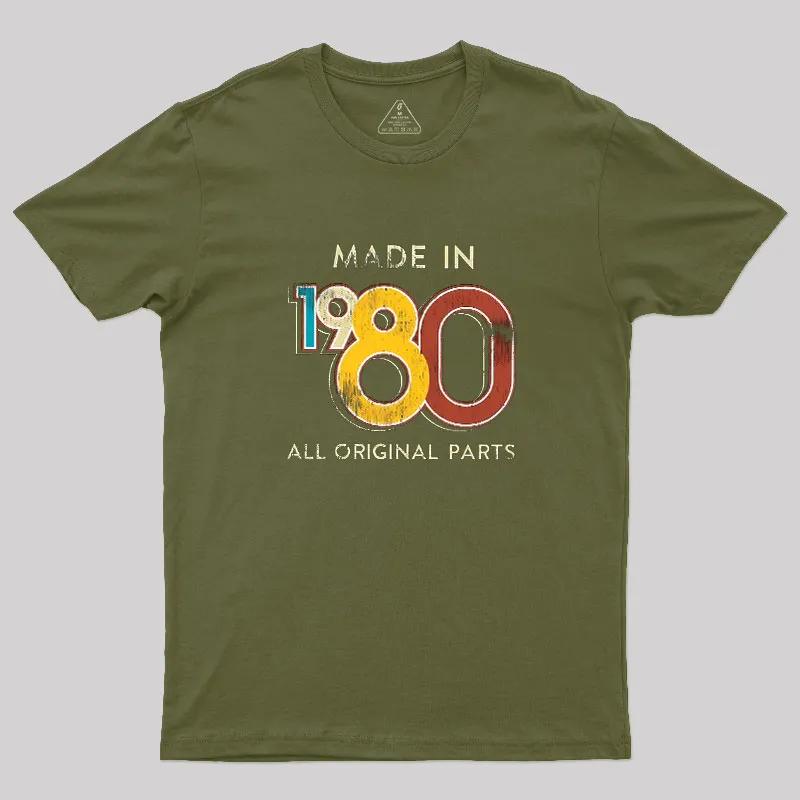 Made In 1980 Geek T-Shirt - Image 3