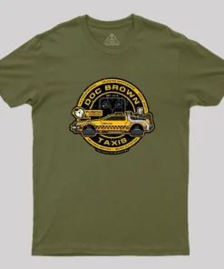 Doc Brown Taxis Geek T-Shirt