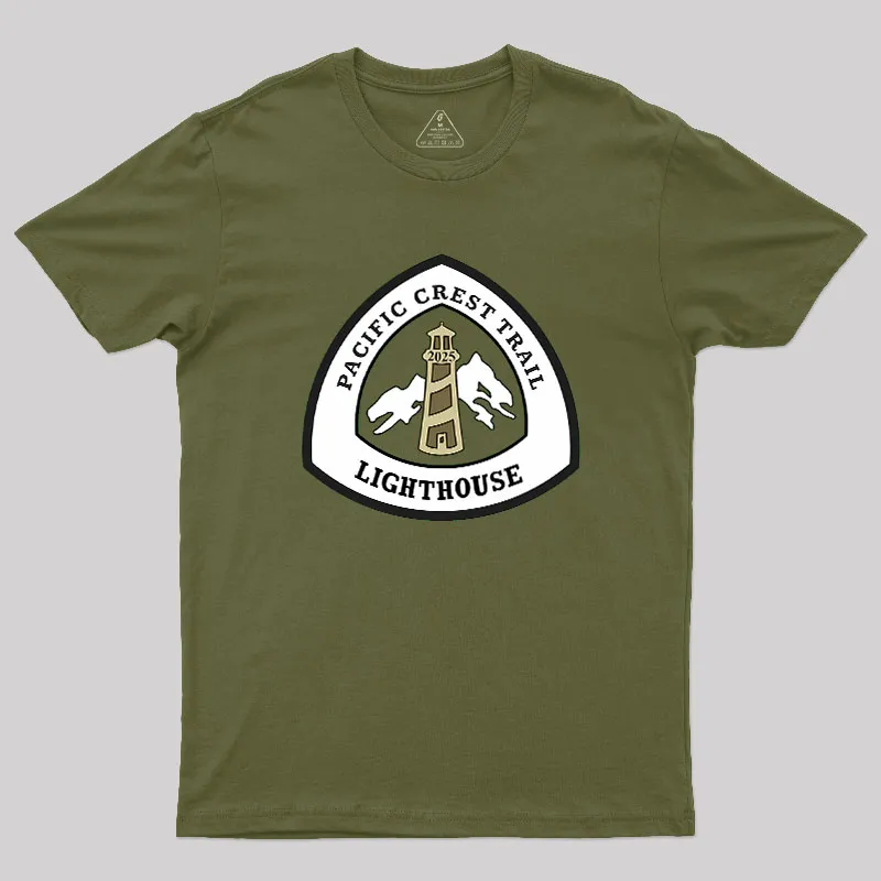 Lighthouse's 2025 PCT Trek Geek T-Shirt - Image 4