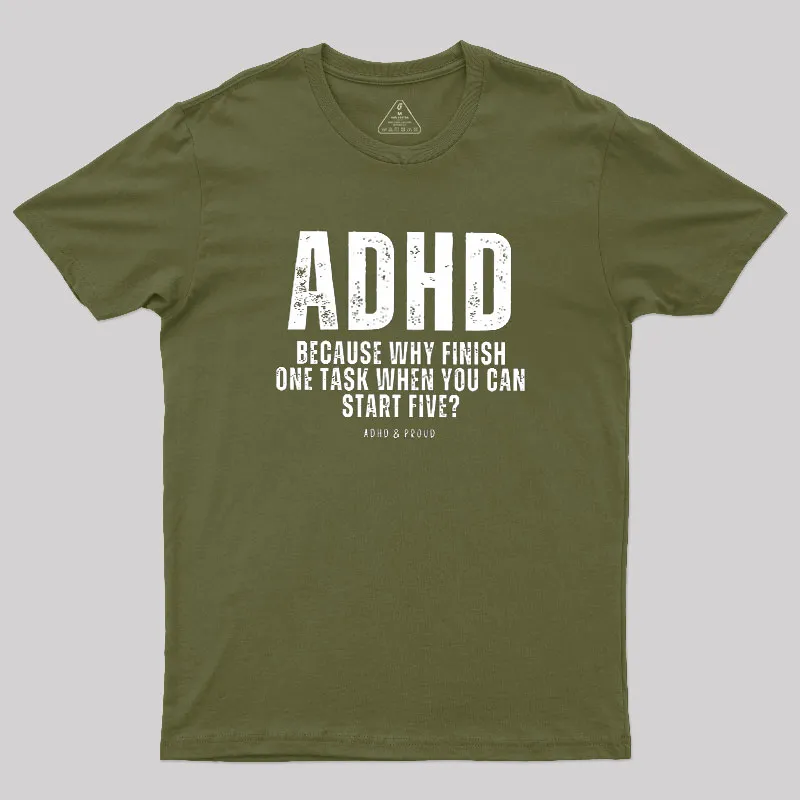 ADHD Geek T-Shirt - Image 3