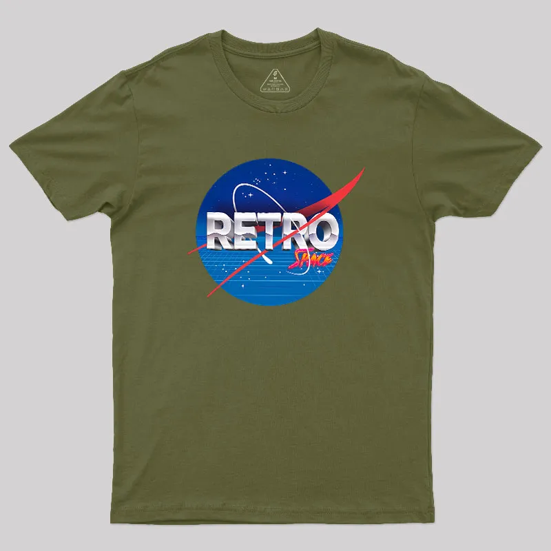 Retro Space Geek T-Shirt - Image 3