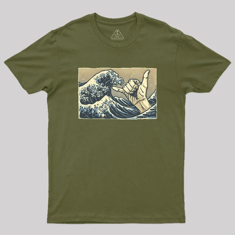 Catch Some Waves Geek T-Shirt - Image 3