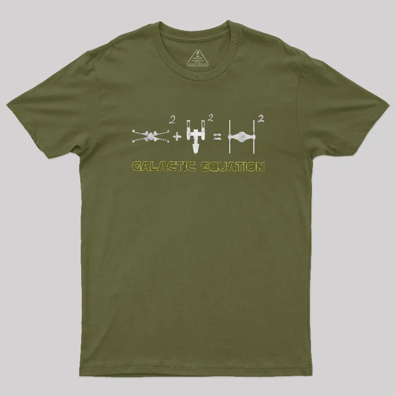 Galactic Equation Geek T-Shirt - Image 3