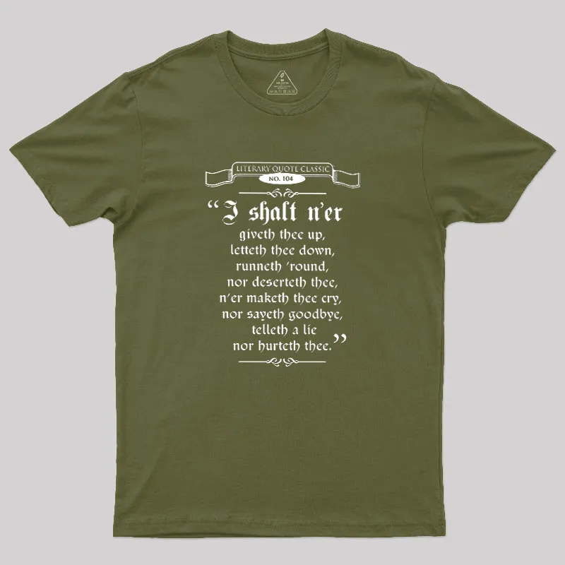 Thou Hast Been Sir Richard Roll'd Geek T-Shirt - Image 3
