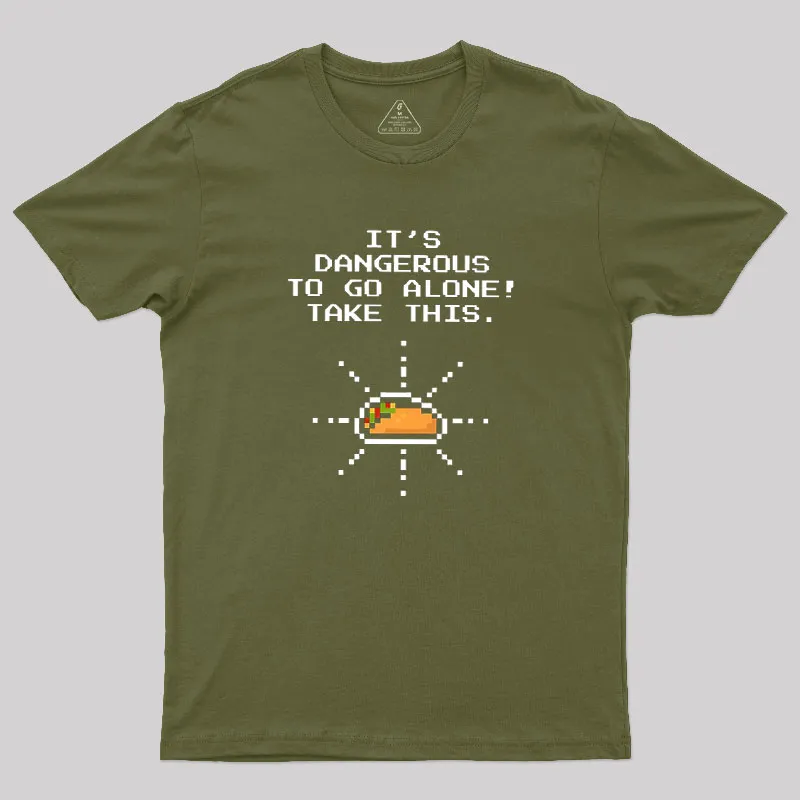 The Taco of Time Geek T-Shirt - Image 3