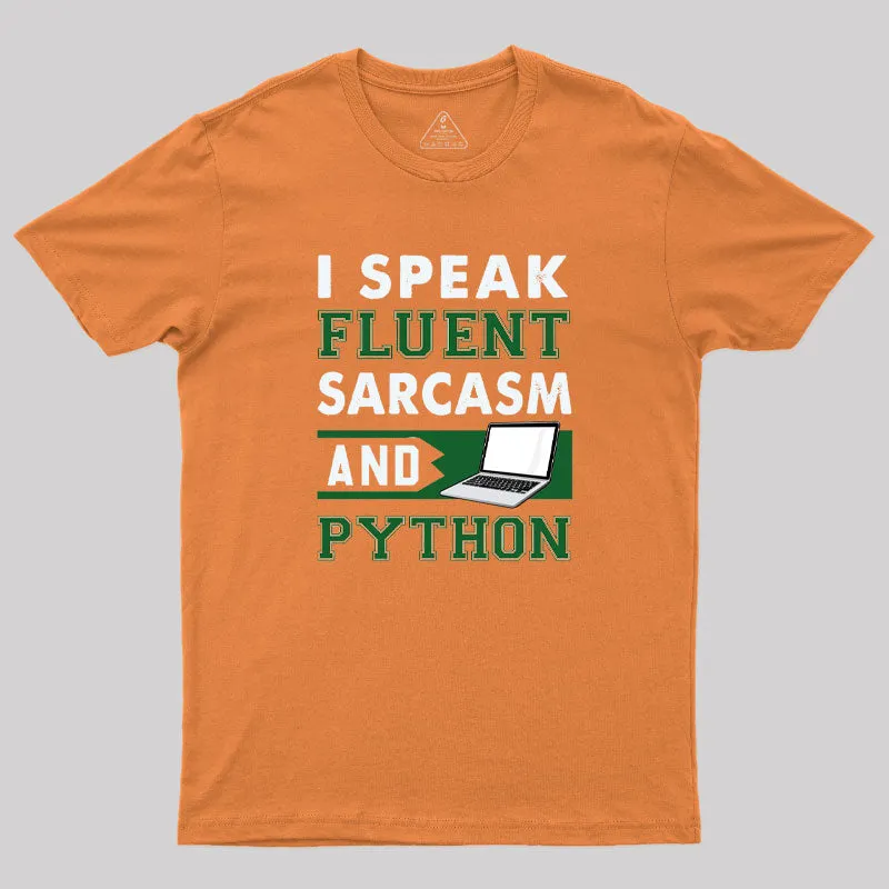 I Speak Fluent Python T-Shirt - Image 7
