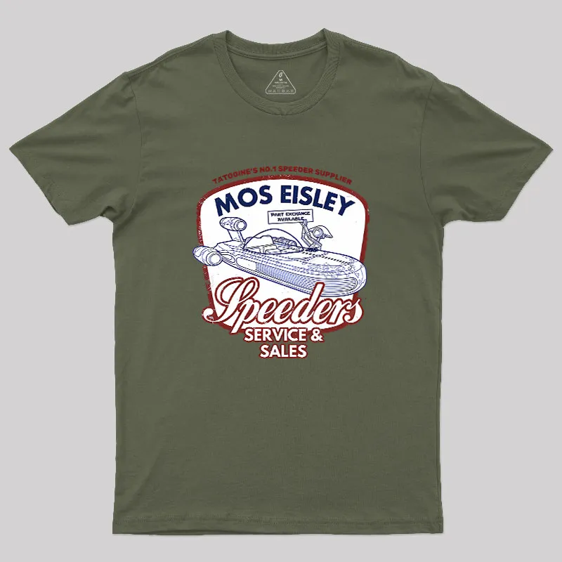 Mos Eisley Speeders Geek T-Shirt - Image 4