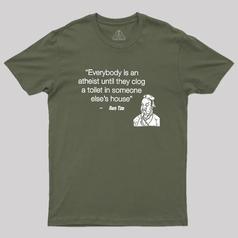 Funny Sun Tzu Saying Geek T-Shirt - Image 3