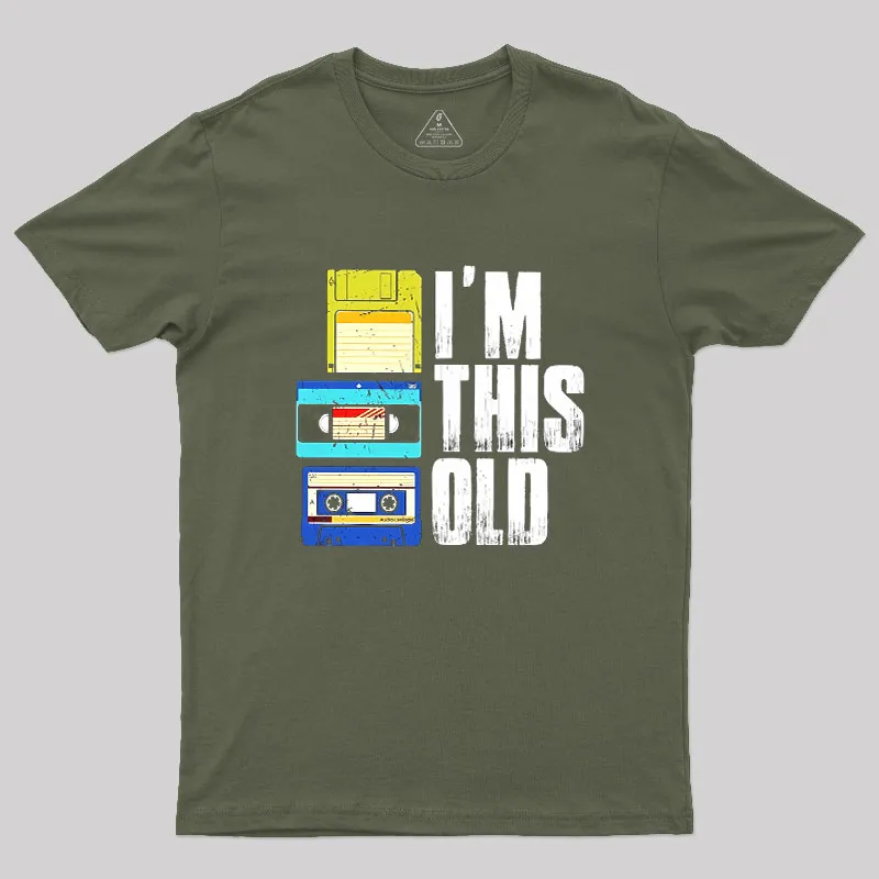 I Am This Old Geek T-Shirt - Image 3