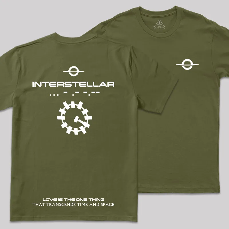 Interstellar Front and Back Printed Geek T-Shirt - Image 3