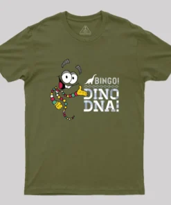 Alternative view of Jurassic Bingo Geek T-Shirt