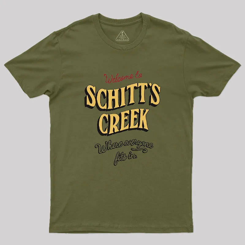 Schitt's Creek Welcome Sign Geek T-Shirt - Image 2