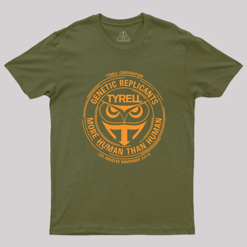 Tyrell Corporation Genetic Replicants Geek T-Shirt - Image 3