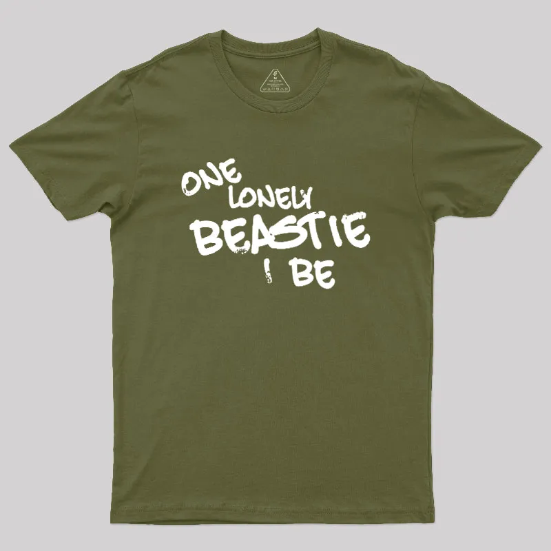 One Lonely Beastie I Be Geek T-Shirt - Image 3