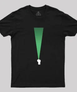 Minimalist Green Lantern Geek T-Shirt