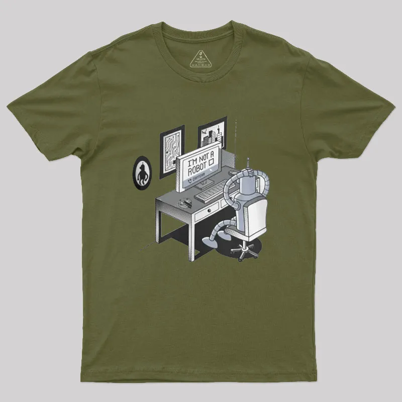Robot Problems Geek T-Shirt - Image 3