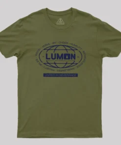 Alternative view of Lumon Navy Geek T-Shirt