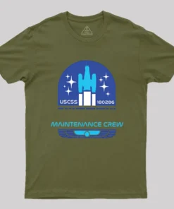 Alternative view of Nostromo Maintenance Geek T-Shirt
