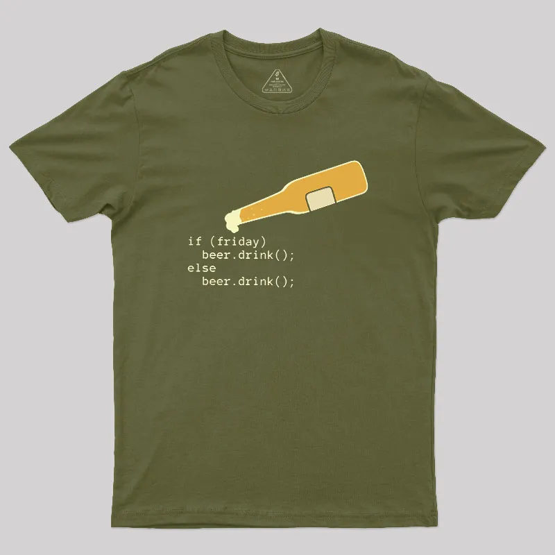 Programmer and Beer Geek T-Shirt - Image 2