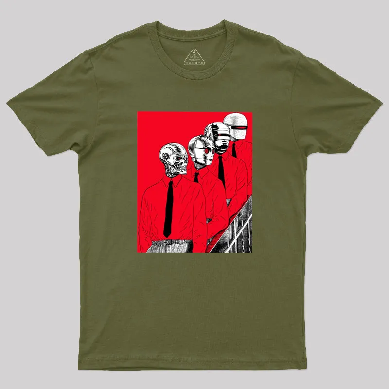 The Man Machines Geek T-Shirt - Image 3