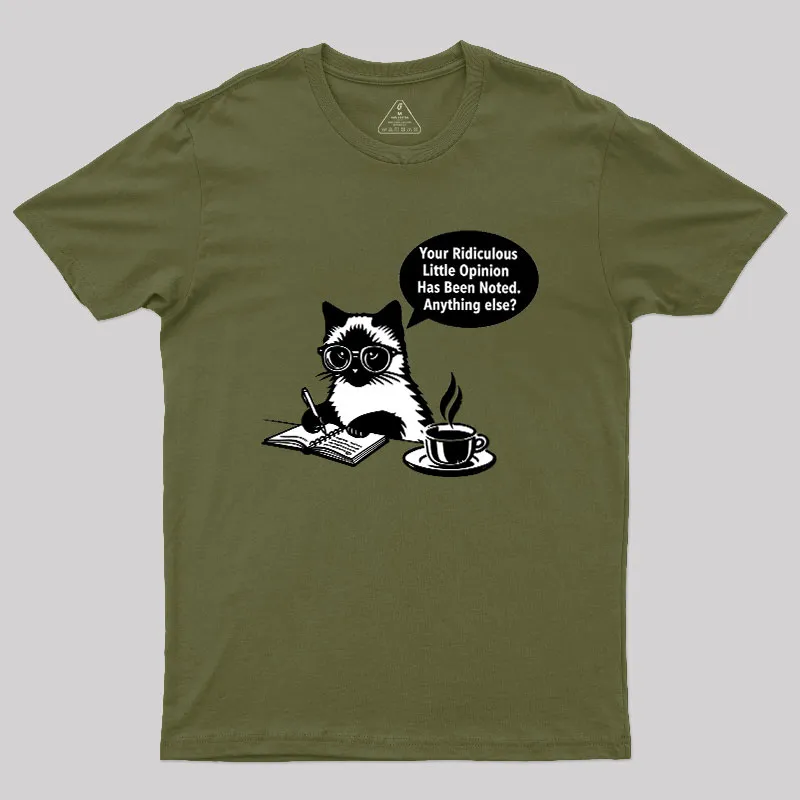 Ridiculous Little Opinion Geek T-Shirt - Image 2