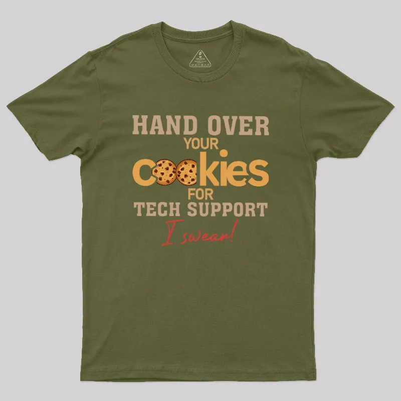 Cookie Conspiracy Geek T-Shirt - Image 3
