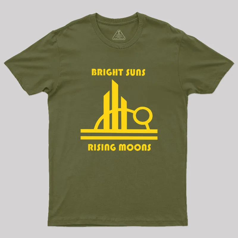 Bright Suns And Rising Moons Geek T-Shirt - Image 3