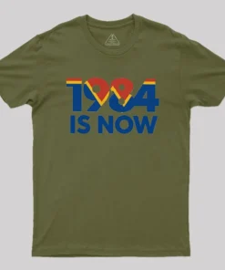 Alternative view of 1984 is Now Geek T-Shirt