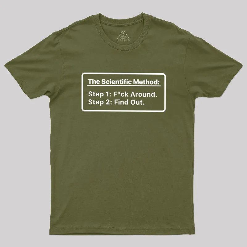 The Scientific Method Geek T-Shirt - Image 3