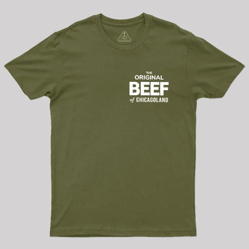 The Original Beef of Chicagoland Geek T-Shirt - Image 3