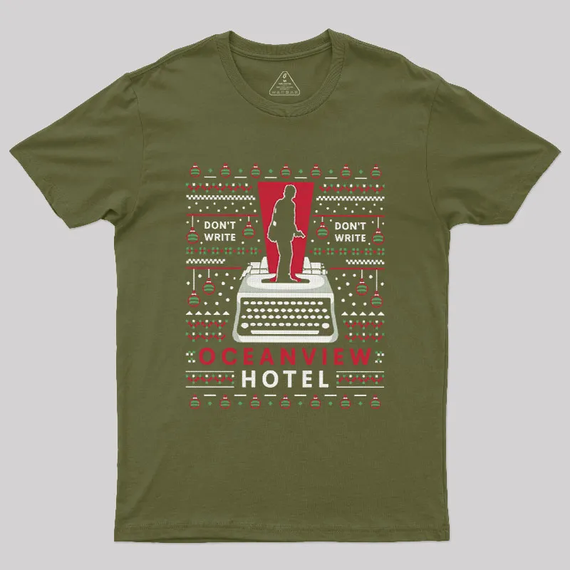 Dont Write Ugly Sweater Geek T-Shirt - Image 3